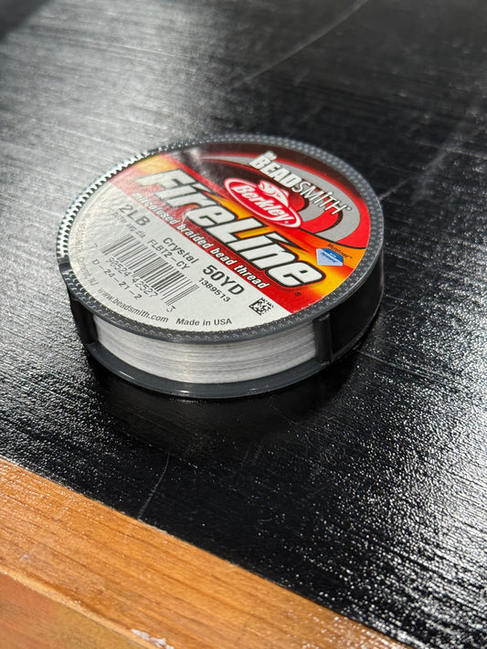 FIRELINE CRYSTAL CORD 2LB 003IN 50YD