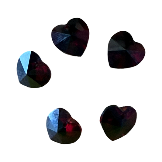 SWAROVSKI HEART 10MM 5 PC