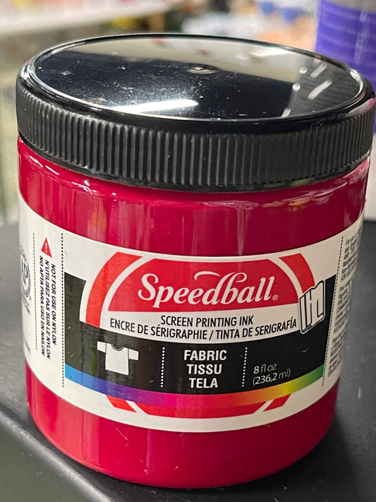 INK SCREENPRINTING FABRIC SPEEDBALL 8 OZ PROCESS MAGENTA