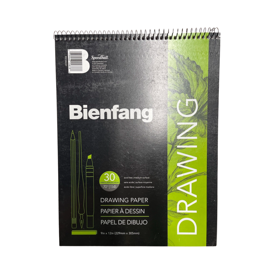 DRAWING PAD WHITE BIENFANG 70LB 30 PAGES