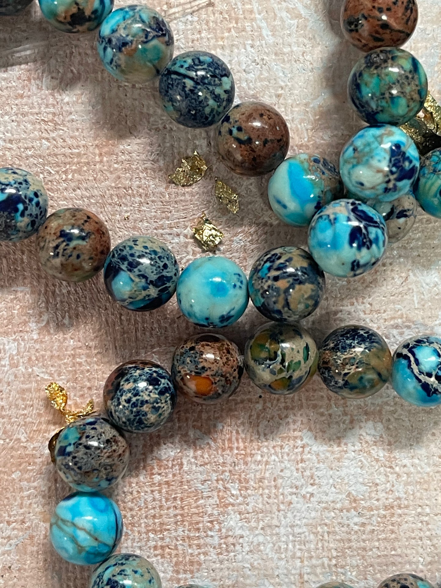 LAPIS LAZULI 10MM EMPERADOR ROUND 1 STRAND