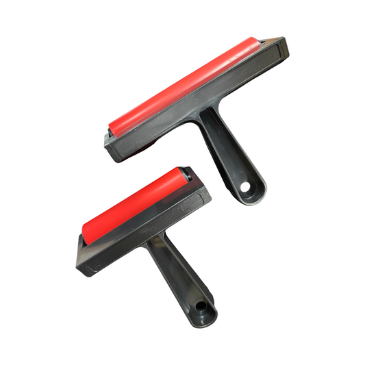 BRAYER ROLLER RED PLASTIC 2 SIZES