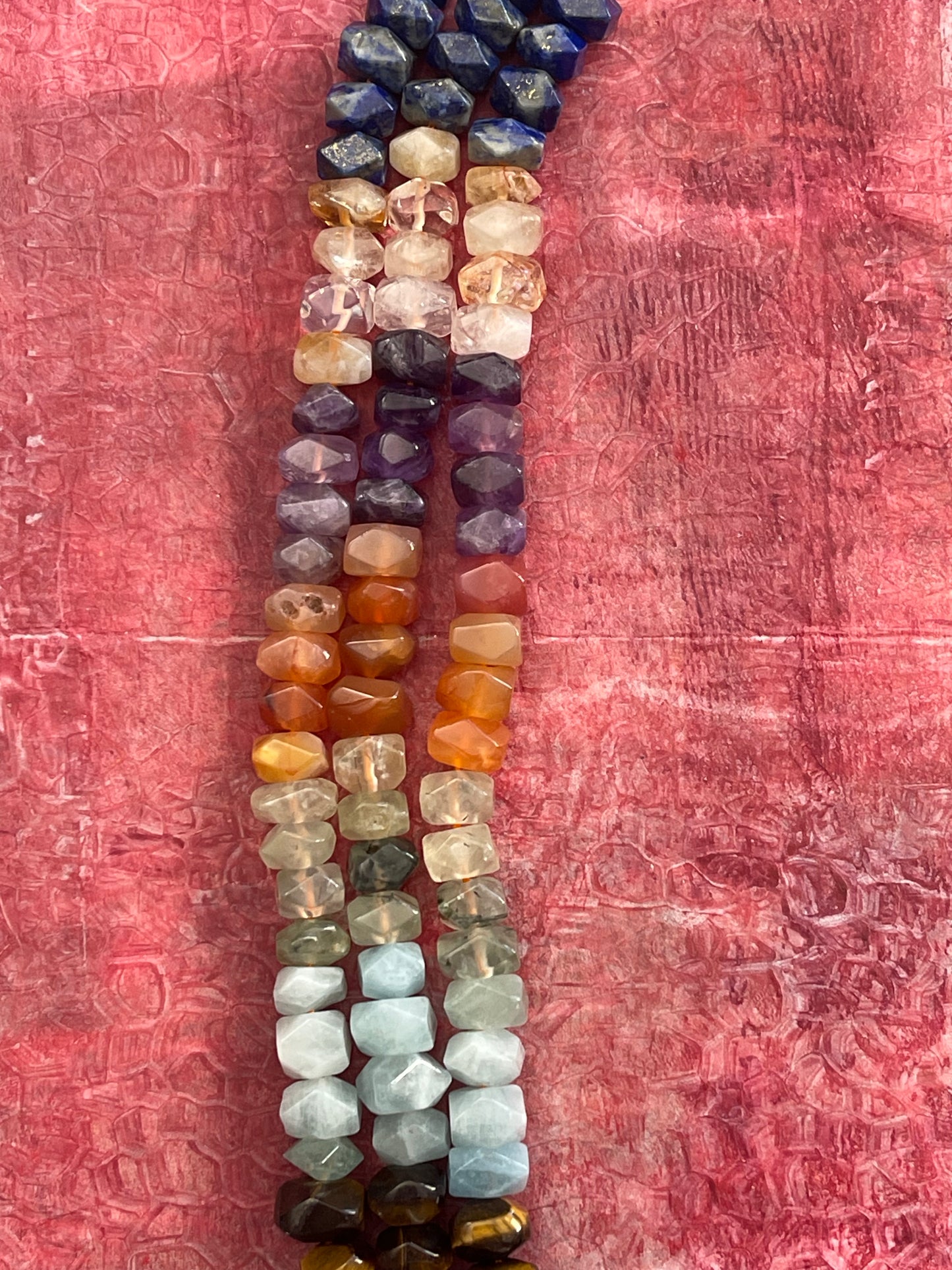 GESMTONES MIX RONDELLE 8-10 MM 1 STRAND