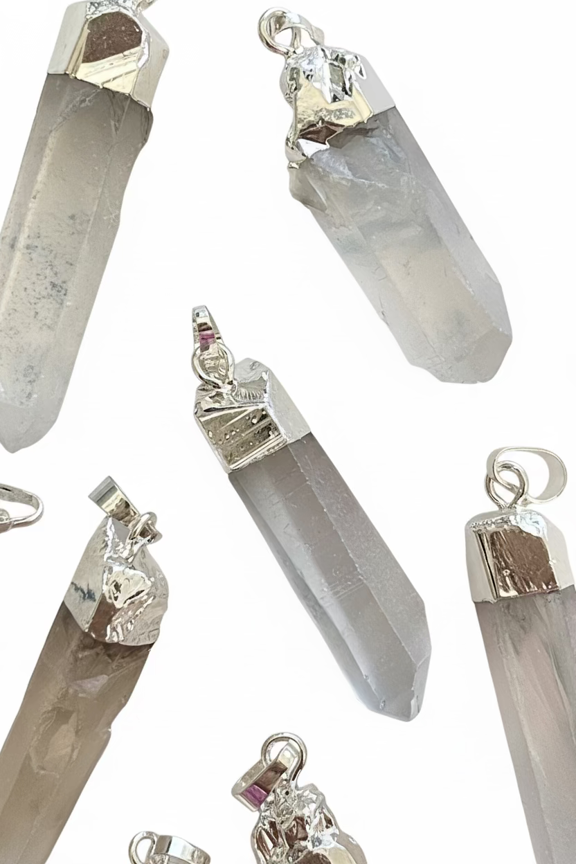 PENDANT CRYSTAL NUGGET 30-75MM 1 PC