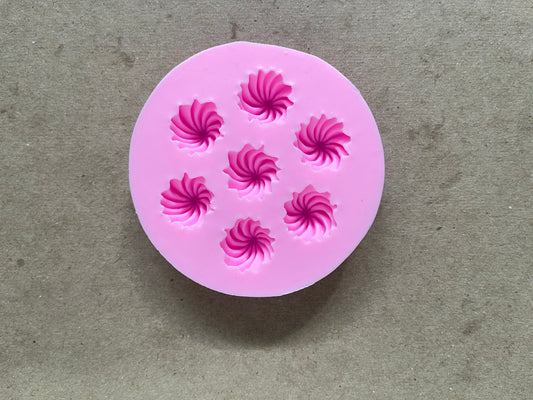 MOLD MINI CREAM DROP 7 CAVITIES