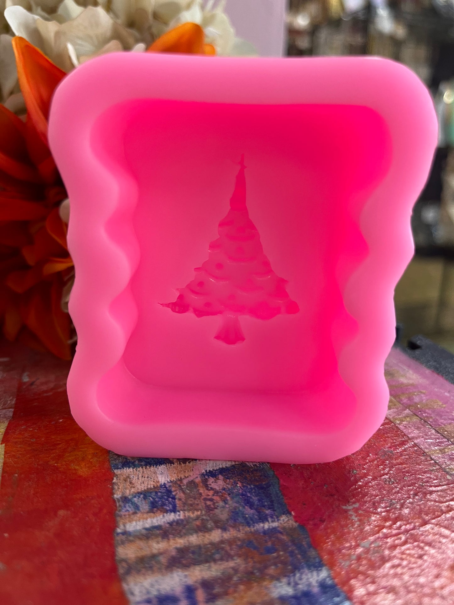 MOLDE SILICONE XMAS TREE
