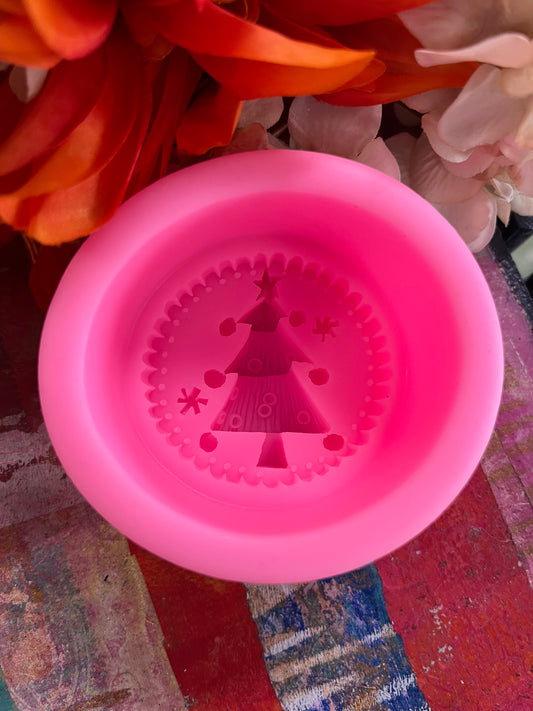 MOLDE SILICONE XMAS TREE