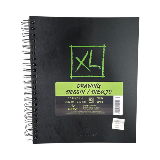 DRAWING PAPER PAD 8.5X11 70 LB CANSON XL