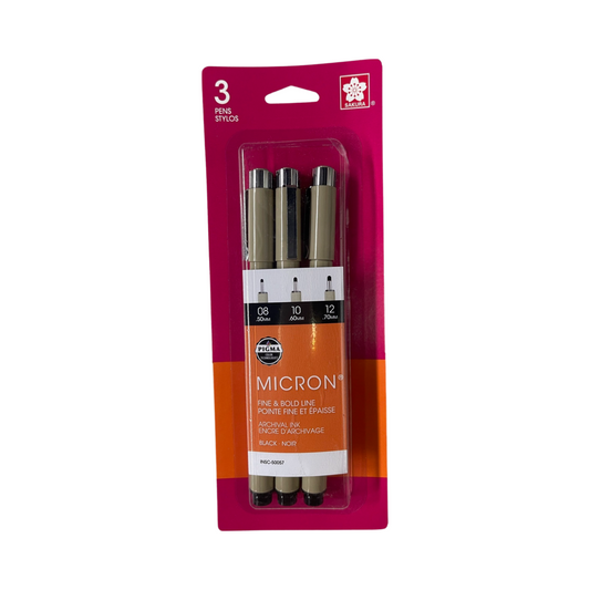 MICRON PEN SET 3 PC SAKURA