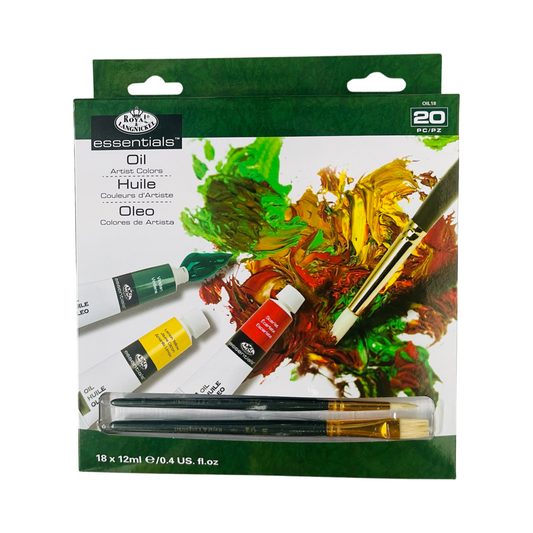 ACRYLIC PAINT SET 12ML 18 COLORS