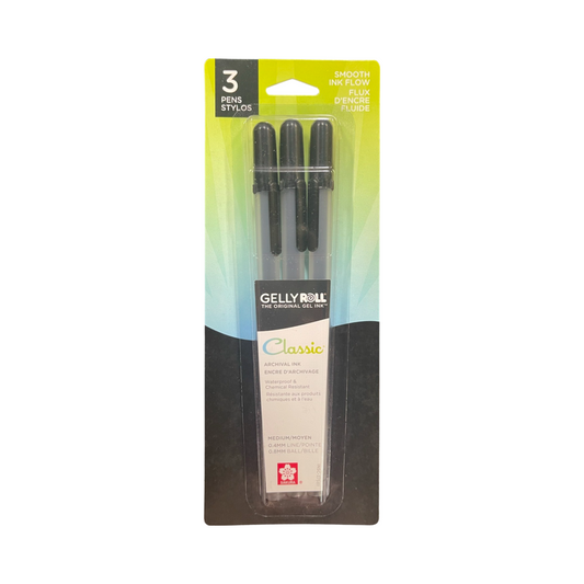 GELLY ROLL PEN 2 PC BLACK