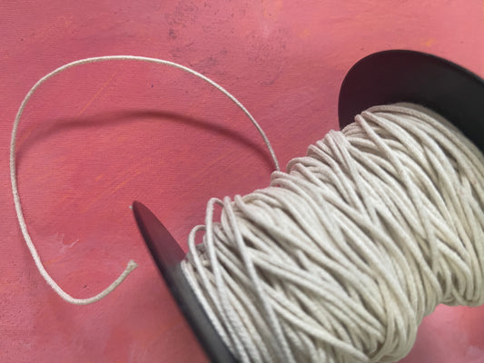 PABILO CON ZINC PARA VELAS DE GEL POR YARDA