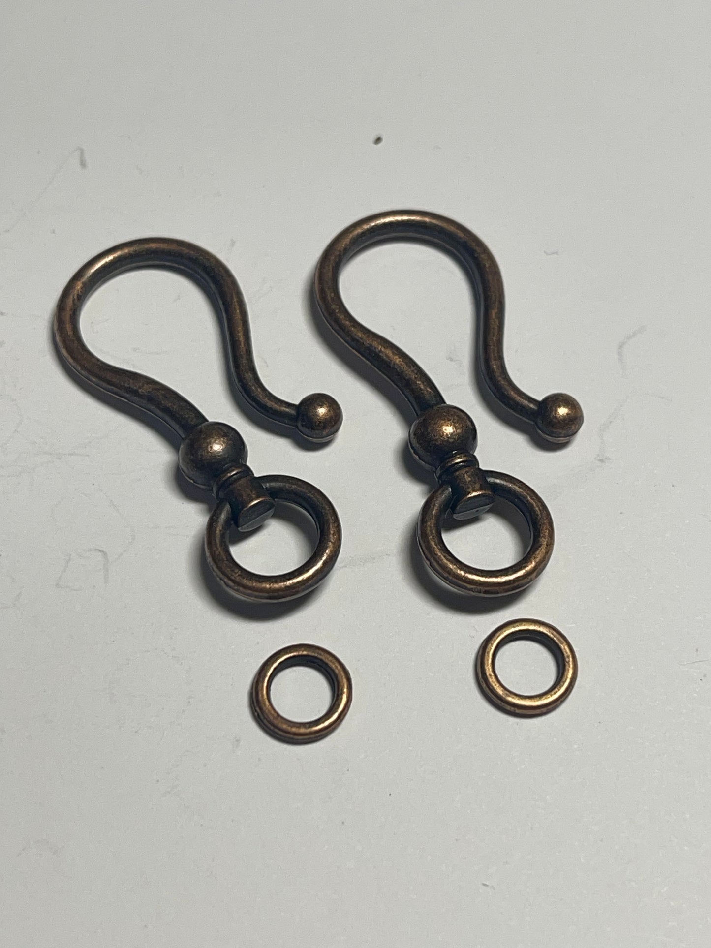 Clasp hook silver plate or copper