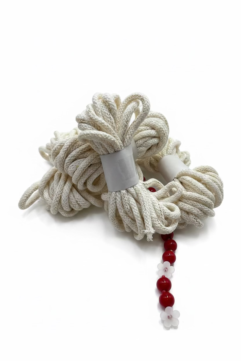 BOBBINY CORD GOLDEN NATURAL 5 mm. 5 yds