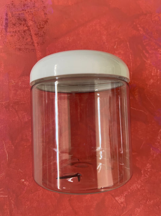 JAR 8 OZ CLEAR TALL 1PC OR 10 PC