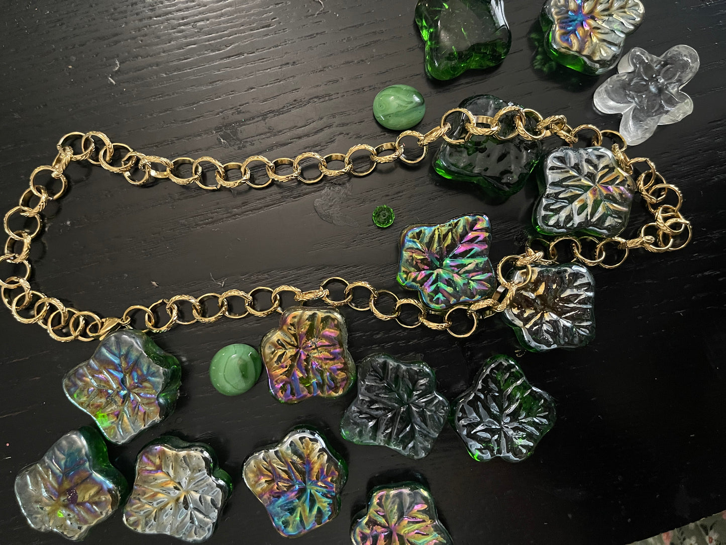 ROLO CHAIN NECKLACE STAINLESS STEEL GOLD 21.7 INCHES 1 PC