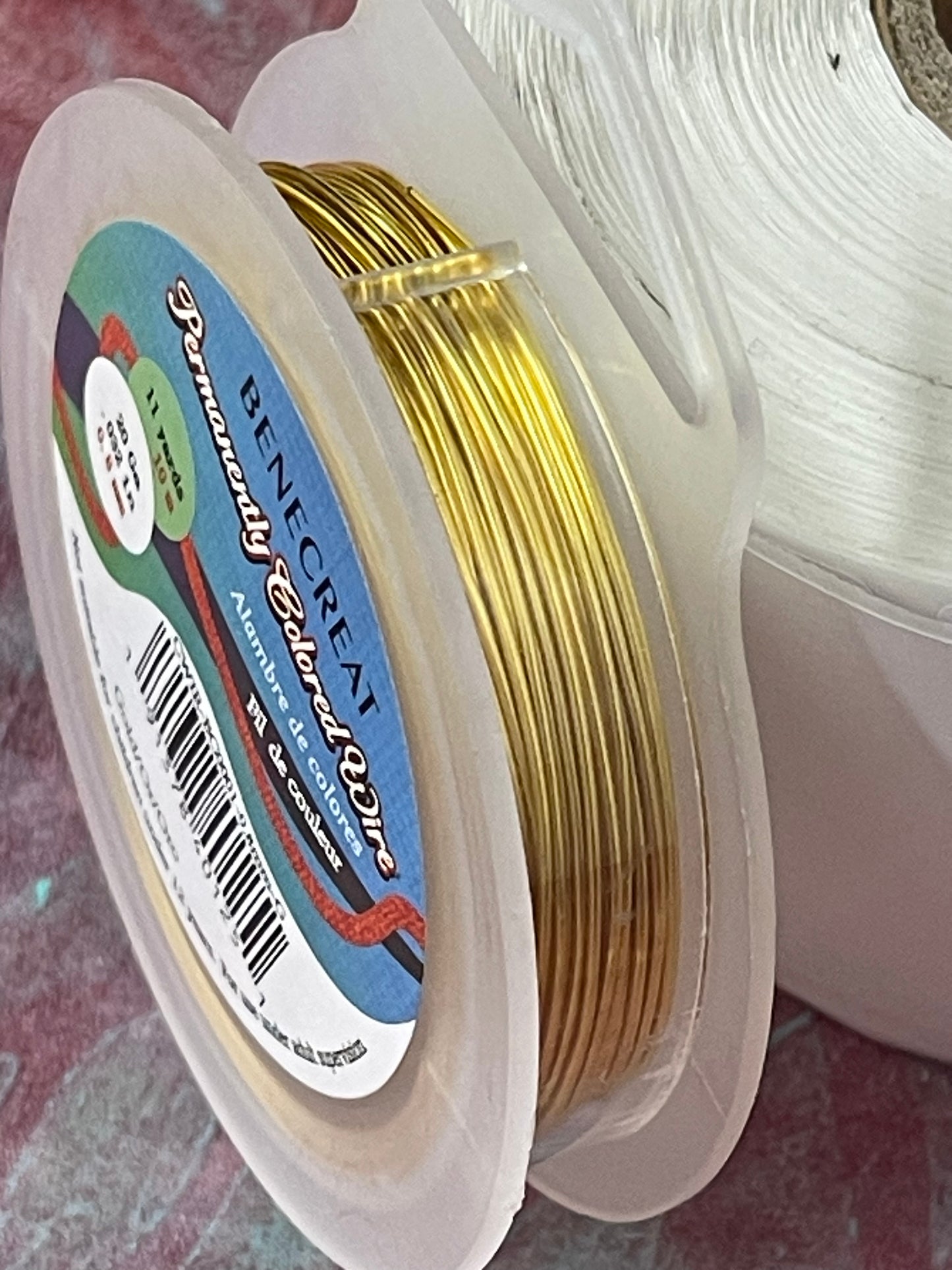 CRAFT WIRE 20 GAUGE NON TARNISH GOLD 22 YDS 1 ROLL