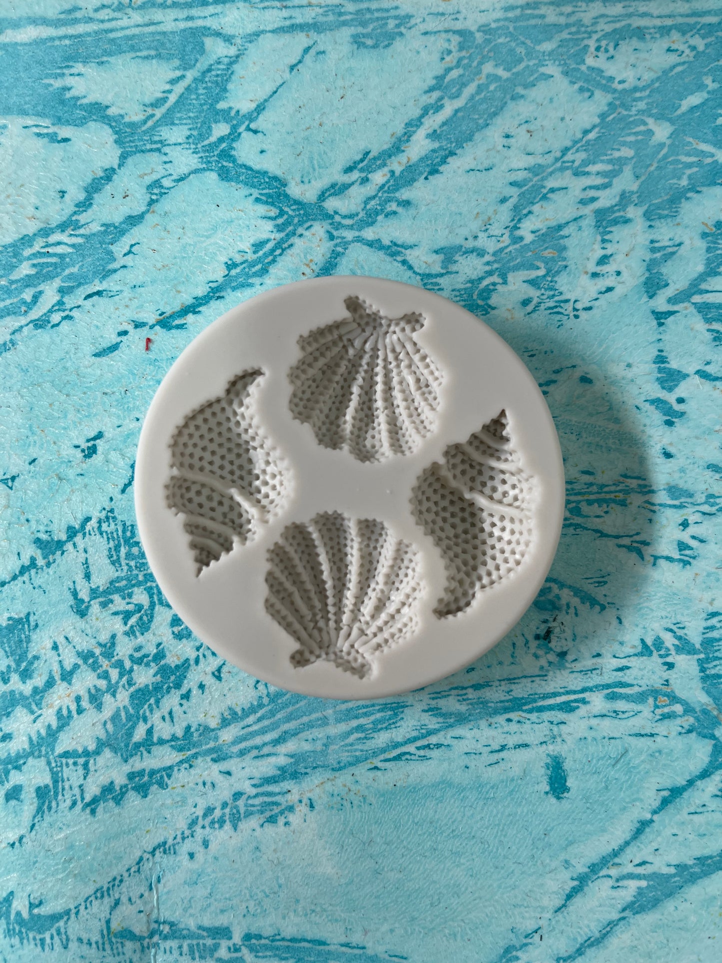 Mold silicone marine 4 shells small