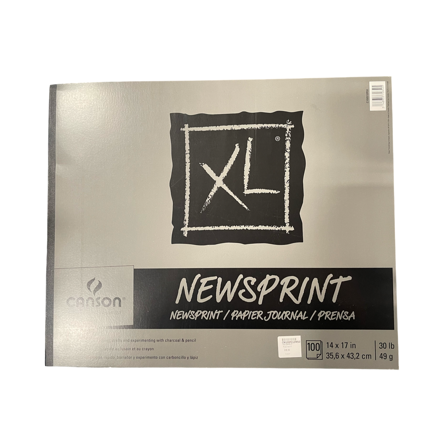 NEWSPRINT 14X17 CANSON XL