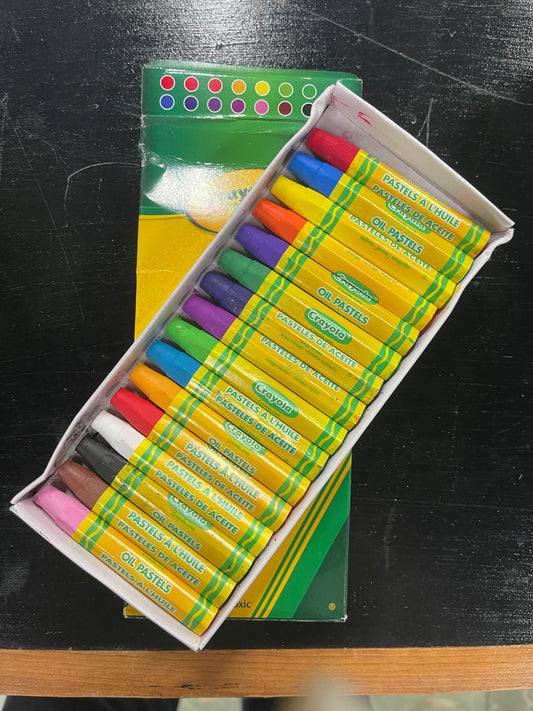 Oil pastel Crayola 16 colors