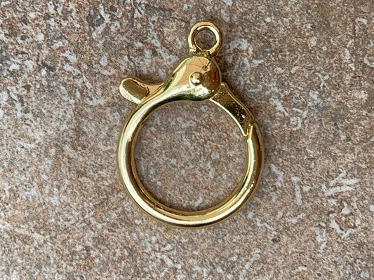CLASP 35MM WITH LOBSTER GOLD PLATE 1 PC