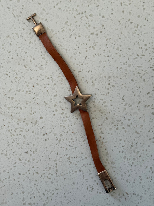 WESTERN BRACELET GOLD STAR