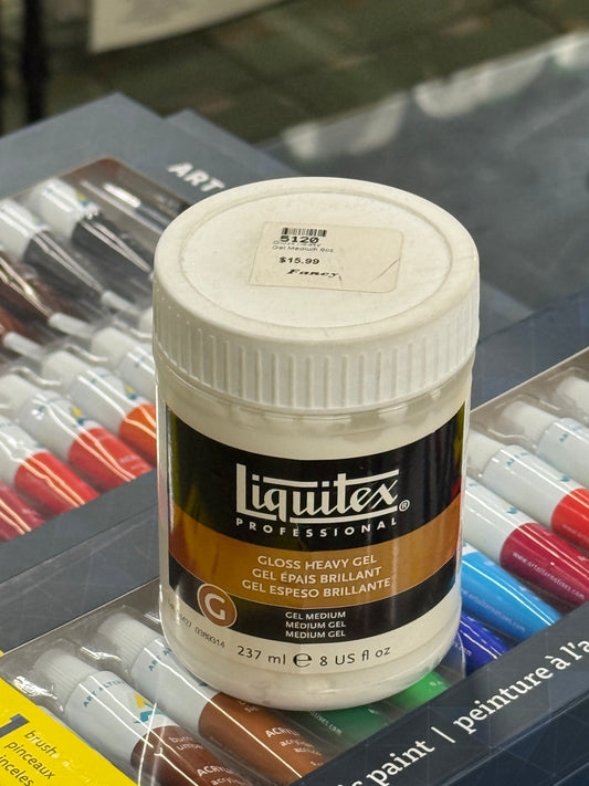 GLOSS MEDIUM Heavy GEL LIQUITEX 237ML 8 FL OZ