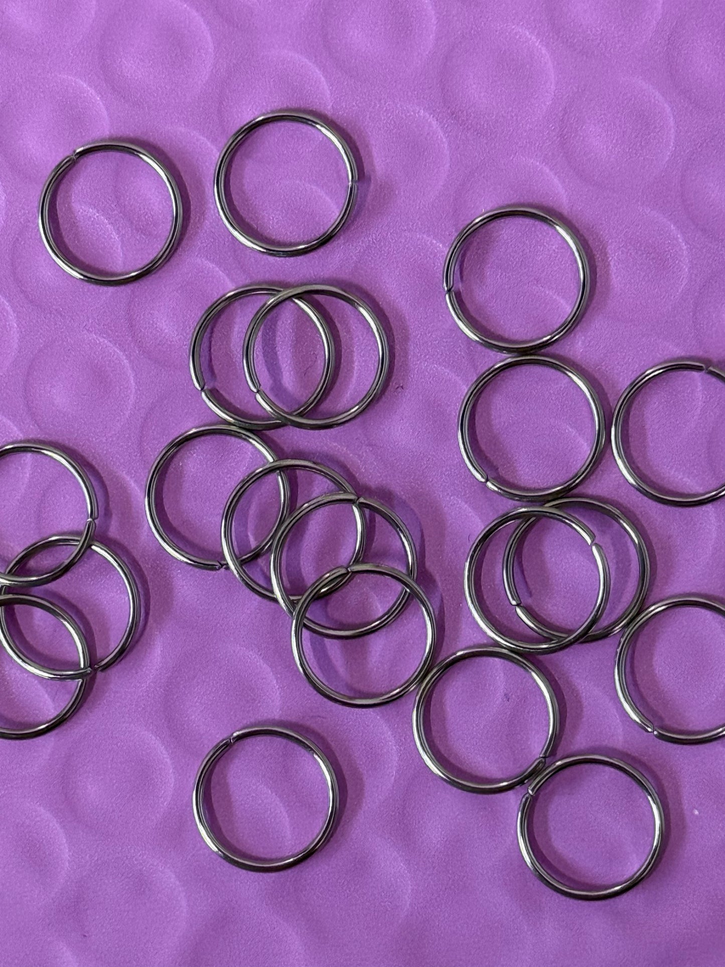 JUMPRING 12MM STAINLESS STEEL 18 GAUGE 20 PC