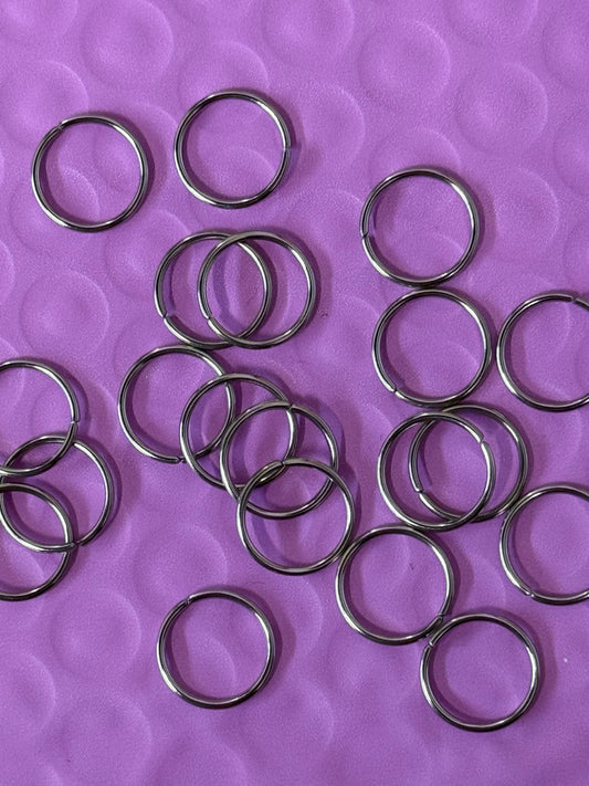 JUMPRING 12MM STAINLESS STEEL 18 GAUGE 20 PC