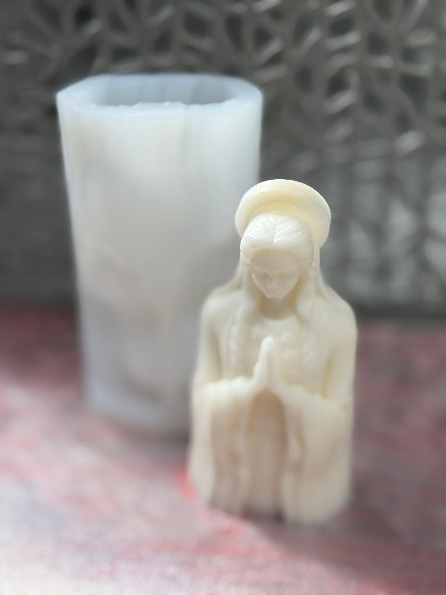 MOLD VIRGIN MARY STATUE 14X62MM 1 PC