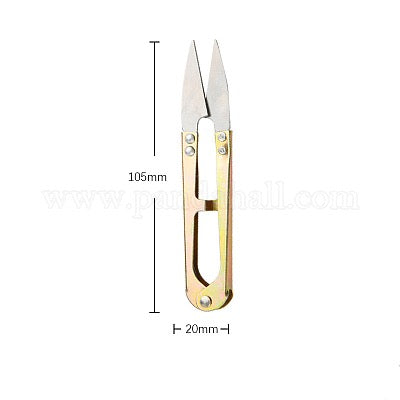 THREAD CUTTER SCISSORS GOLD STEEL