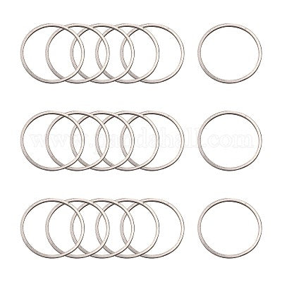 LINKING RING 25MM STAINLESS STEEL 4 PC