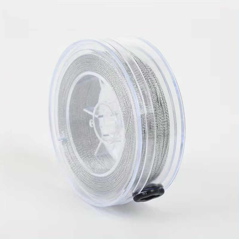 POLYESTER METALLIC THREAD 1 MM SOLD PER 1 ROLL