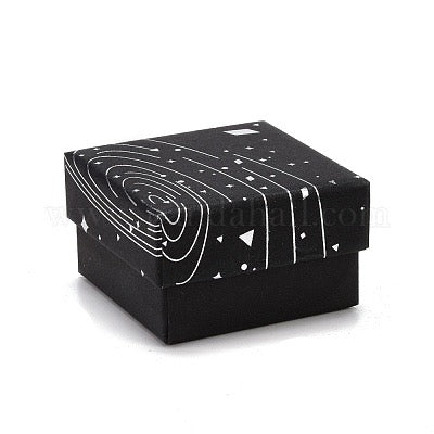 BOX 5.3X5.3X3.2CM GALAXY PATTERN 1 PC