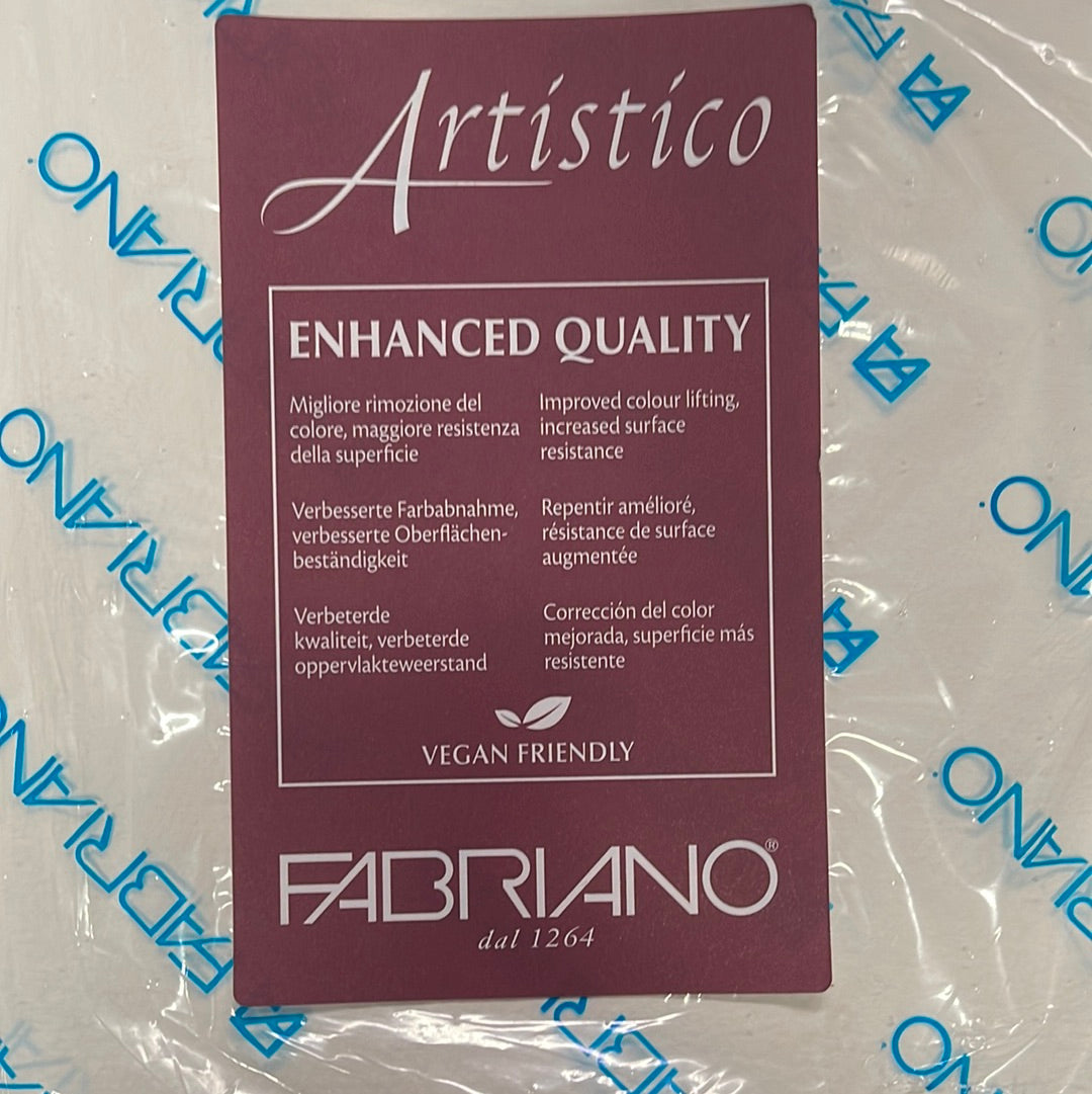 WATERCOLOR PAPER 22X30 140 LB FABRIANO ARTISTICO 1 SHEET