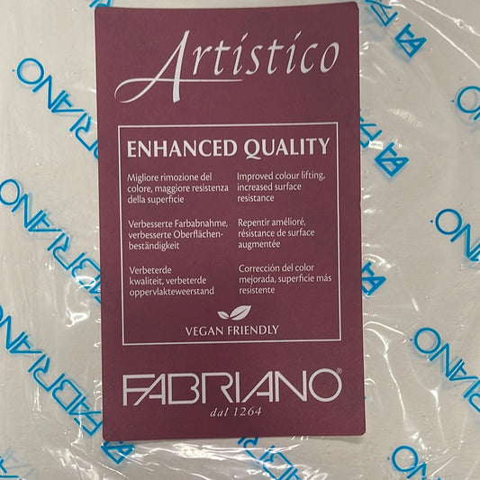 WATERCOLOR PAPER 22X30 140 LB FABRIANO ARTISTICO 1 SHEET