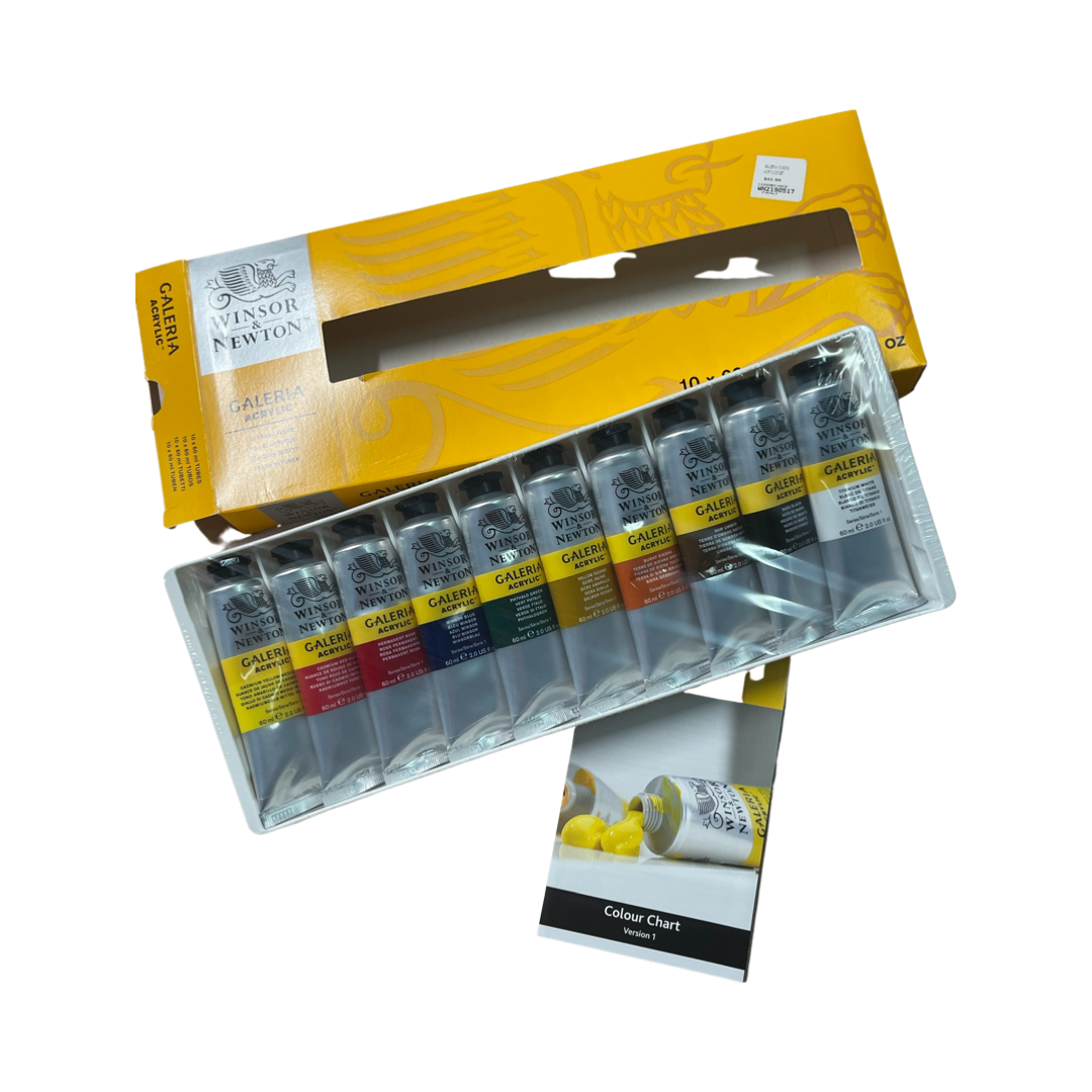 GALERIA ACRYLICS SET 10 PC