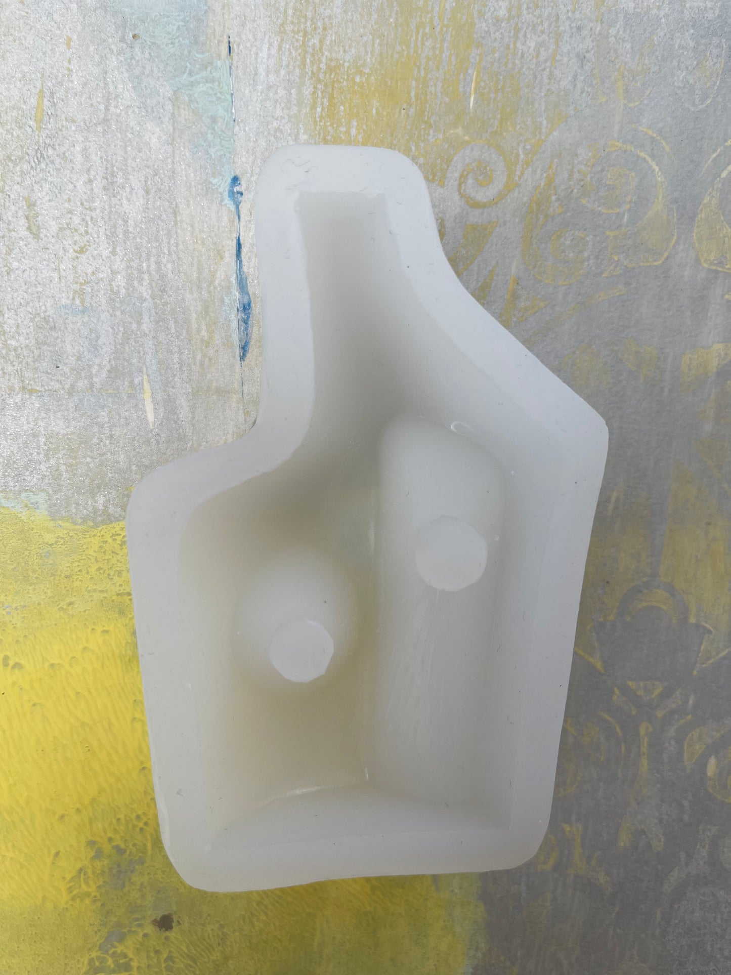 CANDLE MOLD GEOMETRIC ABSTRACTION 1 PC
