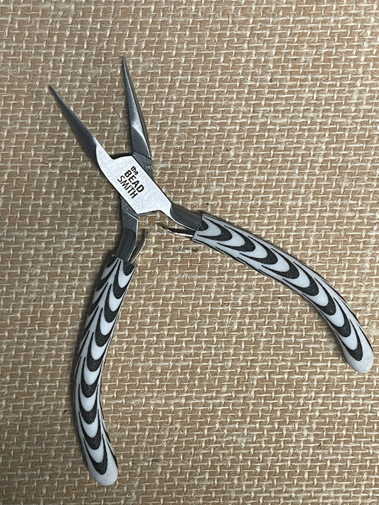 PLIER CHAIN NOSE ZEBRA BEADSMITH
