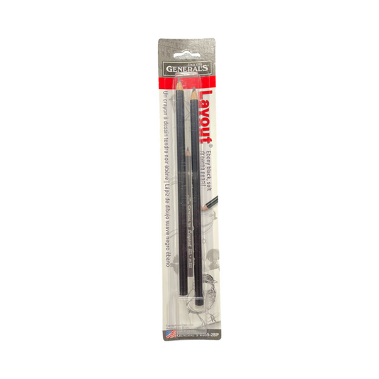 PENCIL EBONY BLACK 2 PC SET