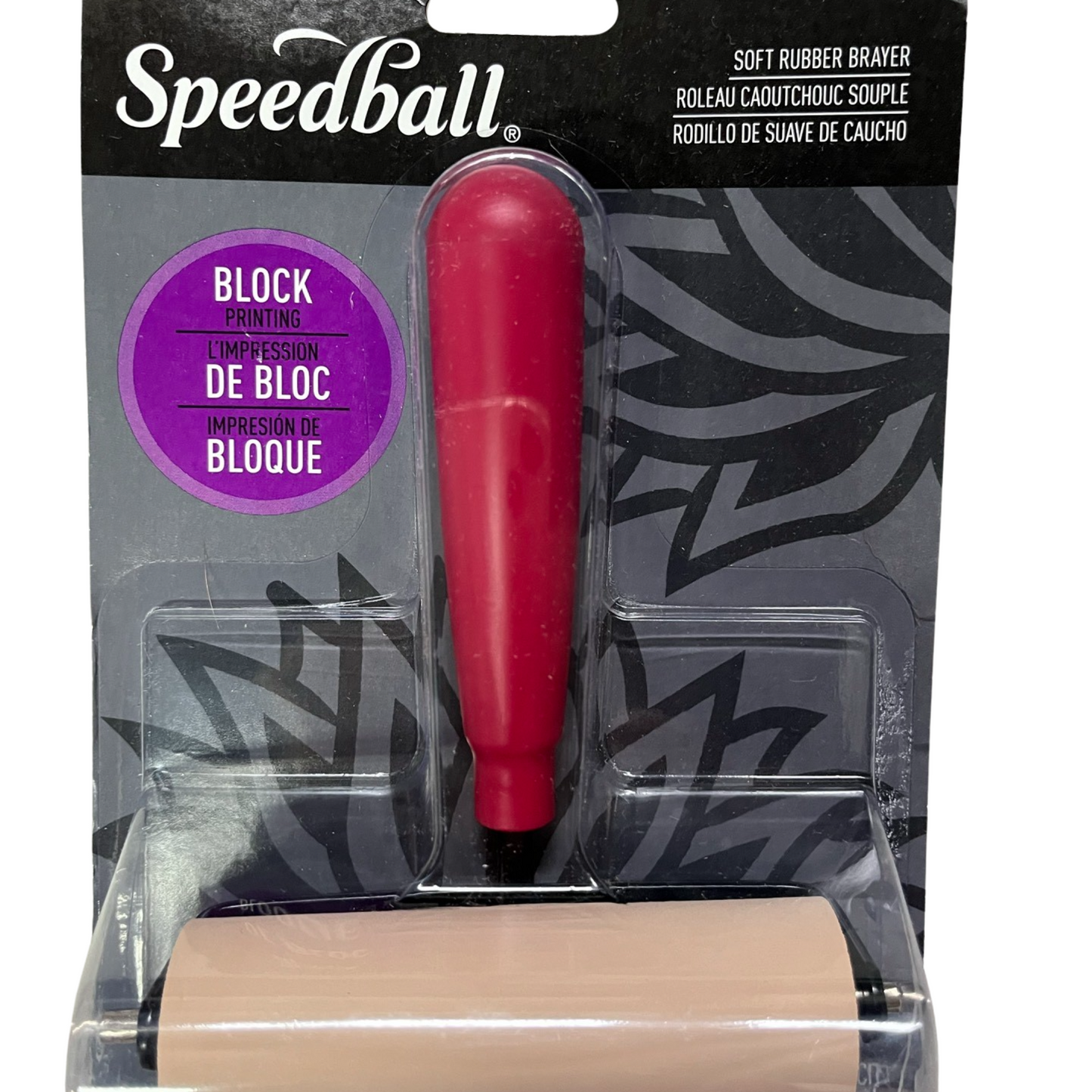 BRAYER SOFT RUBBER 4 OR 6 INCHES SPEEDBALL