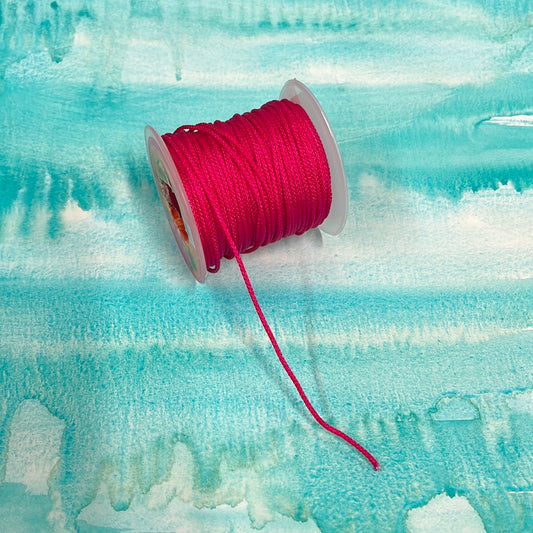 CORDON HILO CHINO NYLON 2MM COLORES SURTIDOS POR YARDA