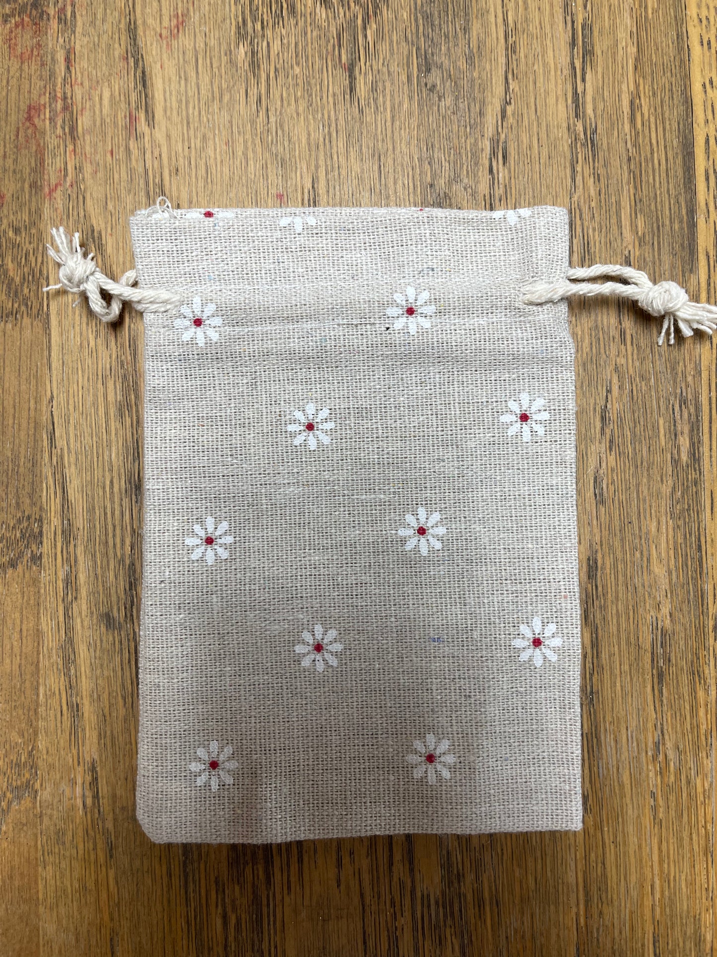 BAG BURLAP 14X10 CM 5 PCS