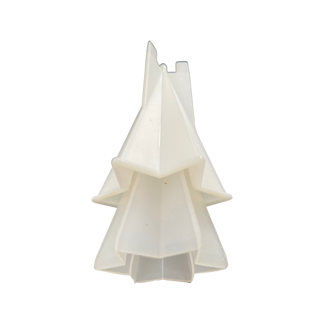 CANDLE MOLD PYRAMID 76X87X160 MM 1 PC