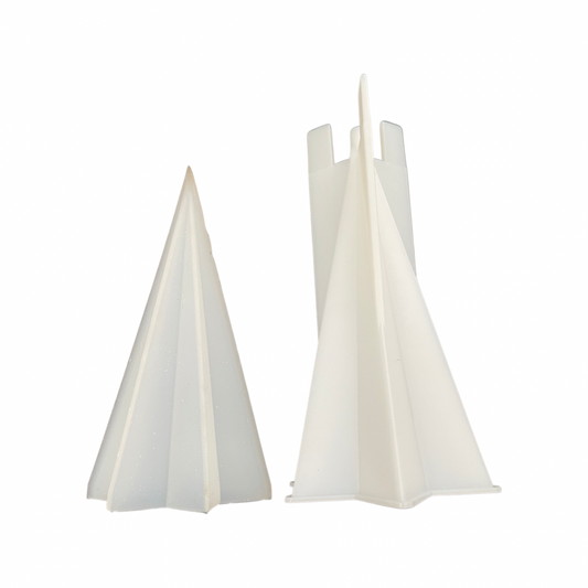 CANDLE MOLD PYRAMID 76X87X160 MM 1 PC