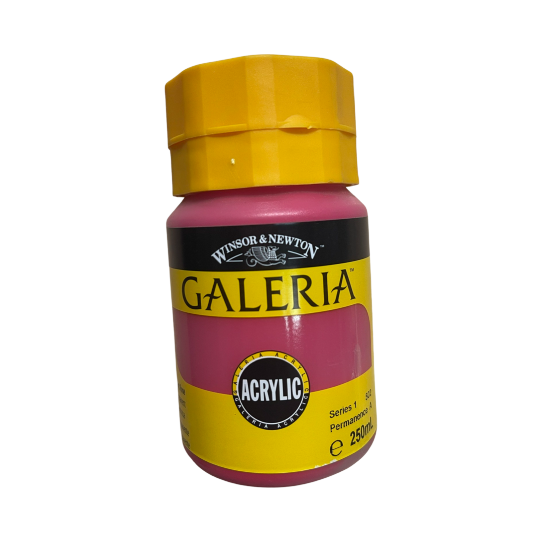 GALERIA ACRYLIC PERMANENT ROSE 250 ML 8.4 OZ