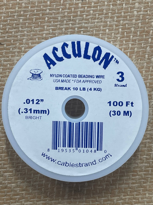 TIGERTAIL ACCULON .012 100 FT