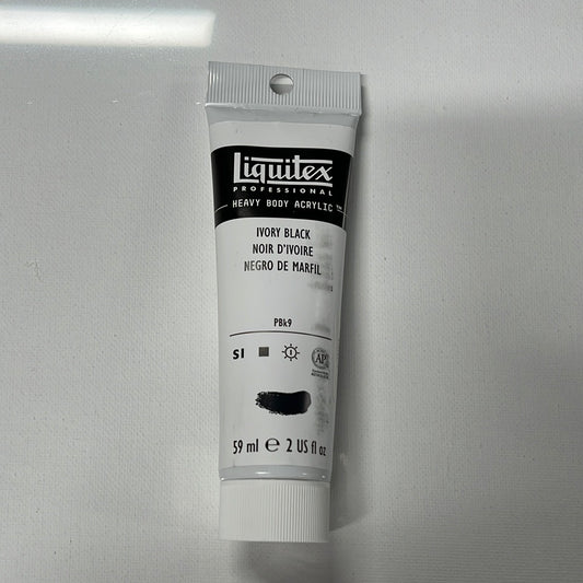 LIQUITEX HEAVY BODY IVORY BLACK