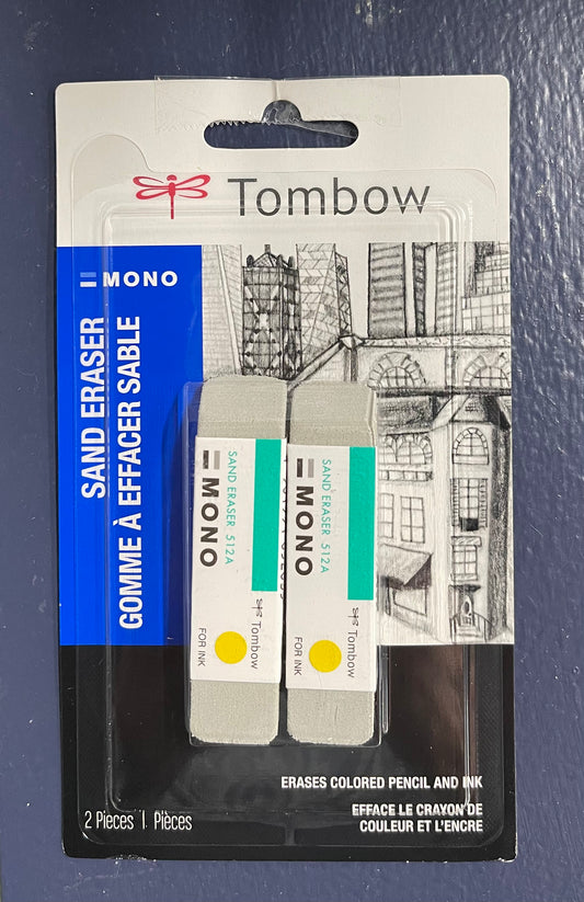 SAND ERASER TOMBOW 2 PC SET