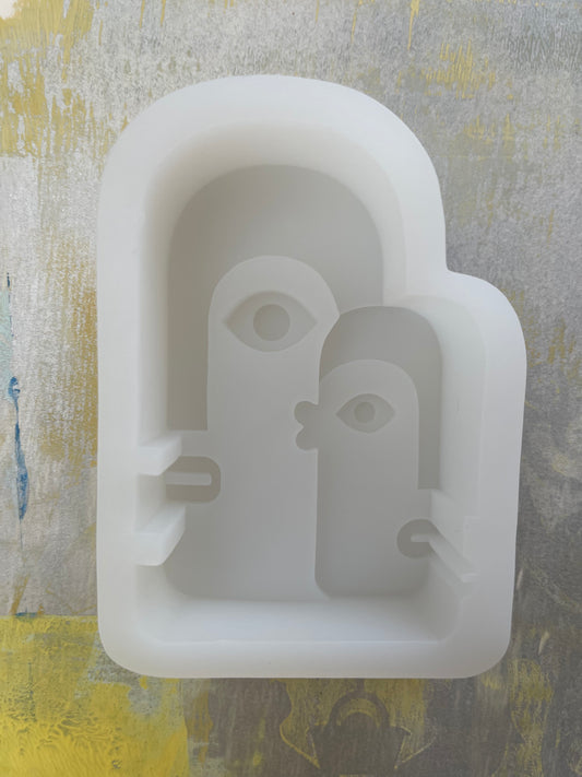 MOLD SILICONE 2 FACES 11X7X3 CM